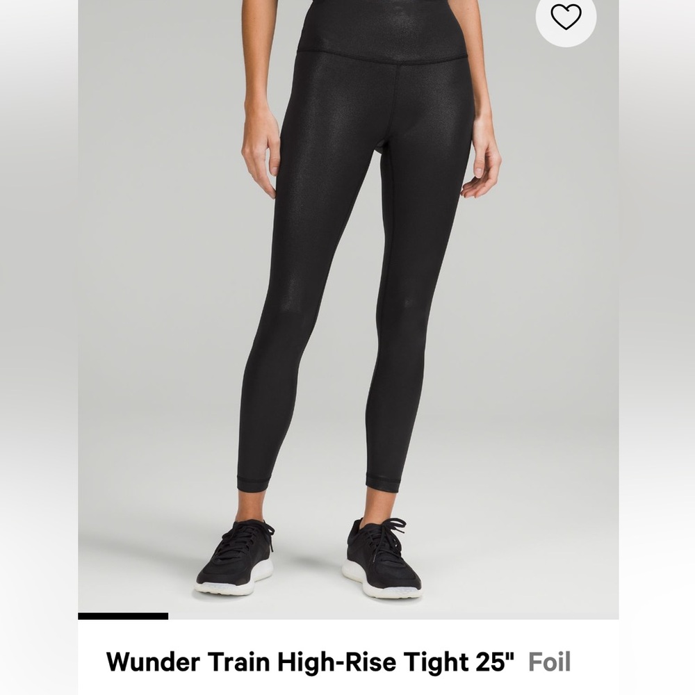 Foil Lululemon leggings